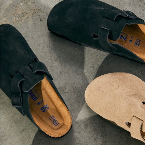Birkenstock Suede Bostons - Picture 2 of 5